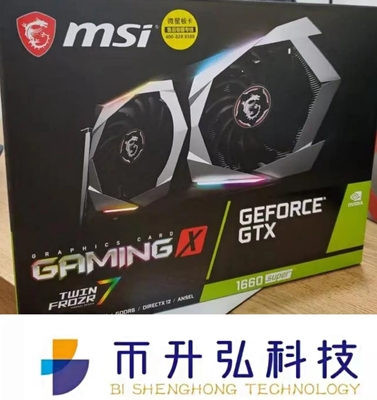 1830MHz MSI GeForce GTX 1660 SUPER GAMING X 6GB Card đồ họa TU116 NO LHR