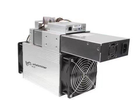 Máy khai thác tiền BTC M21b 28TH secondhand 3500W Aladdin Asic Miner