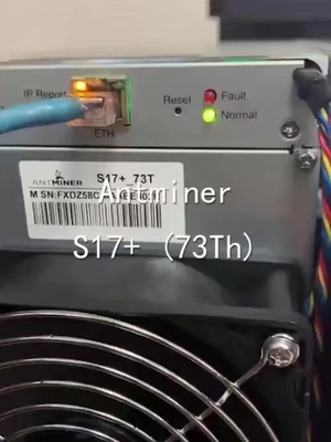 Asic Bitmain Antminer S17 + 73T 3kw S17 Plus Miner 340mm * 178mm * 304.3mm