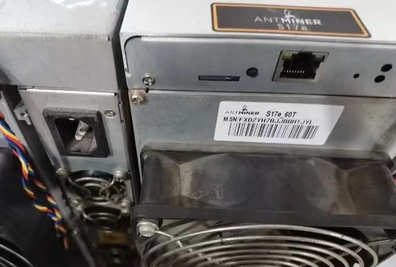 75dB Asic Bitmain Antminer S17E 60T 2900W đã qua sử dụng với chip SAMSUNG