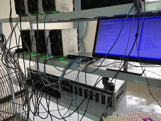 75dB Canaan Avalon Miner 1246 3230w Máy ​​khai thác Avalon 93TH / S
