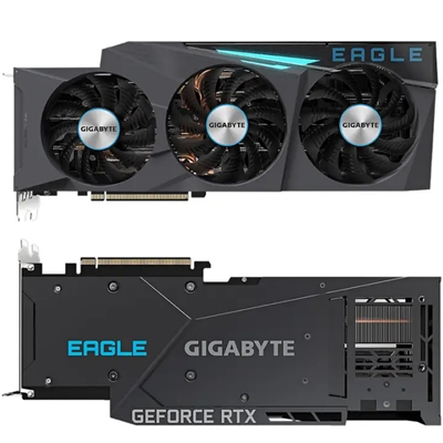Cạc đồ họa 10240 CUDA Mining Rig GA102 GIGABYTE GeForce RTX 3080Ti EAGLE 12GB