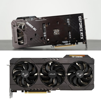290W ASUS TUF GeForce RTX 3060TI OC 8GB 8pin 1665-1695MHz Đen