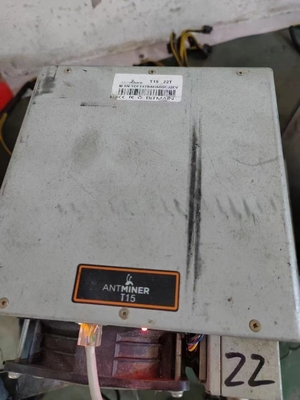 Thiết bị khai thác tiền điện tử 1541W đã qua sử dụng Bitmain Antminer T15 Khai thác 23TH BTC