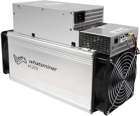 Ống đơn cũ Asic Whatsminer M20S 70TH 3500W AC 200V 300V