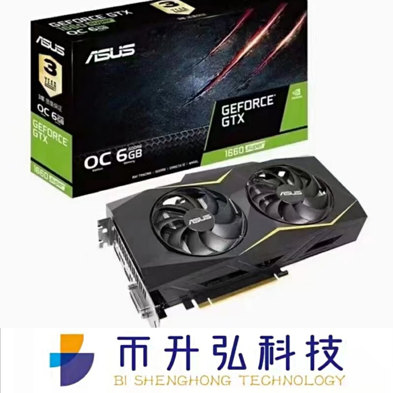 Khai thác ETH ASUS GTX 1660 Super OC 6G 1408 CUDA 14000 MHz 192 Bit