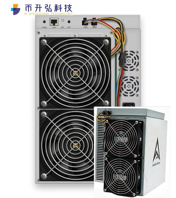 3196w 4 Quạt đào Bit Coin Canaan Avalon 1166 Pro S 72TH / S 331mm * 195mm * 292mm